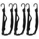 3 SZT. STURDY RUBBER STRAP Z GAKOM DO ZABEZPIECZANIA LUGGAGE NA MOTOCYKLU  photo 4