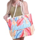 Dámska plážová taška shopper mestská nákupná taška na leto