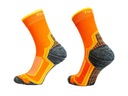 5 разноцветных спортивных трекинговых носков, суперхлопок, полумахровые, 43-46