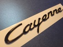 EMBLEMA INSCRIPCIÓN PARA PORSCHE CAYENNE BLACK GLOSSY 