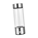 Zewnętrzna butelka na wodę 420 ml USB Lekki zewnętrzny generator wody, srebrny