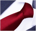 Мужской галстук ELEGANT BURROW для костюма из микрофибры, жаккардовый GREG g37