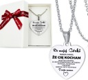 КУЛОН-ОЖЕРЕЛЬЕ С ГРАВИРОВКОЙ СЕРДЦЕ ДЛЯ ВАШЕЙ ДОЧИ
