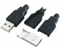 USB-ШТЕКЕР ТИПА A ПРЯМОЙ РАЗЪЕМ + КРЫШКА