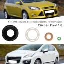 УЩІЛЬНЮВАЧІ ФОРСУНКИ 1.6 HDI КОМПЛЕКТ КОМПЛЕКТНИЙ PEUGEOT CITROËN FORD  фото 8