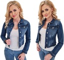 ЖЕНСКАЯ ДЖИНСОВАЯ КУРТКА KATANA, КОРОТКАЯ L