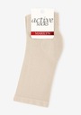 Ponožky dámske bavlnené hladké ecru poľské active Forte 58 Marilyn Značka Marilyn