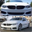 NOIR MATT CALANDRE GRILLE GRILLES BMW F32 F33 F36photo 15