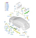 FORD OE CJ54-S16004-BA5JA6 TRIANGLE BOUCHON AILEphoto 12