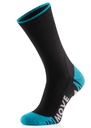 Ponožky INMOVE Sport Deo 41-43;čierna-morská Dominujúci vzor bez vzoru