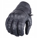 WOLF КОРОТКИЕ УДОБНЫЕ МОТОЦИКЛЬНЫЕ КОЖАНЫЕ ПЕРЧАТКИ НА ЛЕТ, ЧЕРНЫЕ 2XL