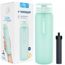 Стеклянный фильтр бутылка Wesper ActiveMax Clarti 0,7L + 1x Водный фильтр