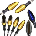 СВЕТОДИОДНЫЙ СИГНАЛ ПОВОРОТА ДЛЯ МОТОЦИКЛА QUADA одобрения DYNAMIC 12 LED 2 ШТ.