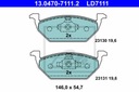 DISCOS ZAPATAS PARTE DELANTERA ATE SEAT LEON 