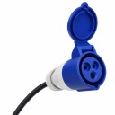 АДАПТЕР CEE ГНІЗДО NA РОЗЄМ 230V SCHUKO 16A 3X2.5MM 150CM NEPOWER  (18801239447) фото min 7
