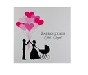 ZAPROSZENIE NA ŚLUB I CHRZEST 2 w 1