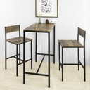 OGT03-XL Sada barového stola 3 dielny jedálenský stôl Balkónový nábytok Počet kusov v súprave 3