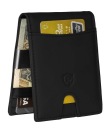 Мужской кошелек RFID Slim Clip, черный чехол