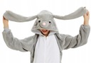Teplé pyžamo králik zajac uši kigurumi oblečenie zateplené prevlek Kód výrobcu #318A