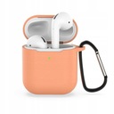 СИЛИКОНОВЫЙ ЧЕХОЛ ДЛЯ APPLE AIRPODS 1/2 ПЕРСИК
