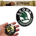 Значок ЭМБЛЕМА ЛОГОТИП SKODA 80мм 8см перед/зад FABIA ROOMSTER OCTAVIA