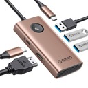 Stacja dokująca HUB 5w1 Orico USB-C HDMI 2xUSB