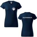 Damska koszulka z nadrukiem FIZJOTERAPEUTA L 02