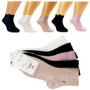 Sada 10 párov ponožiek s Modalom Ženy Vysoké Teplé Pohodlné 38-42 Materiálové zloženie 80% modal 15% bawełna 5% elastan