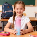 Пляшки Для Води 650Мл Рожевий Бетмен 650Ml