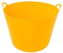 Гибкая корзина-контейнер GARDEN для белья, YELLOW FLOWER POT, 42л