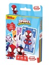 КАРТОЧКИ SPIDEY Shuffle Карточная игра 4в1 33 шт.