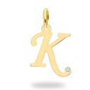 ЗОЛОТОЙ КУЛОН С БРИЛЛИАНТОМ PR.585 БУКВА К
