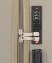 Kabínový cestovný kufor MANCHESTER - Sivý 55x37,5x20 cm M (20”) Šírka (dlhá strana) 37 cm