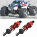 ЧЕРВОНИЙ 2 ШТУК АМОРТИЗАТОРИ DO 1/18 RC CAR МЕТАЛ 65MM  (18293189666) фото min 4