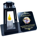 СВЕЧА СВЕЧА СВЕТОДИОДНАЯ СТАТУЭТКА С ФОТО ДЛЯ КЛАДБИЛЬНОЙ МОГИЛЫ