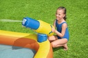 Vodný zábavný park pre deti 5+ BESTWAY Šmykľavka + Basketbal + Tunel Kód výrobcu Bestway 53377