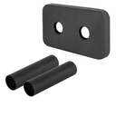 НАБОР МАСКИРОВКИ С ДВОЙНОЙ РОЗЕТКОЙ И РУКАВАМИ ПРЕМИУМ АНТРАЦИТОВЫЙ