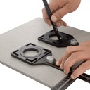 PRZYRZĄD DO PRZENOSZENIA OTWORÓW NA PŁYTKI