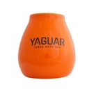 Керамическая апельсиновая тыква с логотипом Yaguar 350 мл