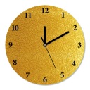 Часы настенные бесшумные ЗОЛОТАЯ МОЗАИКА диаметр 30