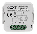 Модуль мини-реле OXT 1 схема ZigBee TUYA