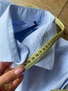 Modrá košeľa Hammond & Co by Patrick Grant 44,5 cm 17 1/2 Rukáv dlhý rukáv