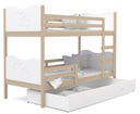 Кровать двухъярусная 190х80 + матрасы, ящик MAX