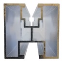МОНТАЖНЫЙ ПРОФИЛЬ PV RAIL 40x40 ДЛИНА 2200 мм