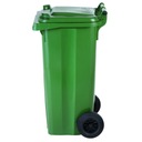 Nádoba na odpad a odpadky ATESTY Europlast Rakúsko - zelená 120L Značka Europlast