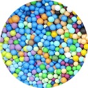 Цветные пенопластовые шарики 0,5 л, любой цвет шарика 0,5 л на выбор