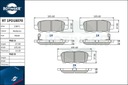 КОЛОДКИ ТОРМОЗНЫЕ RT 1PD18070 изображение 2