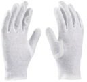 Ochranné pracovné rukavice 100% Bavlna Kevin veľ.6 Lekárska zložka NIE