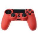 SILIKONOWE ETUI PADA PS4 DUALSHOCK CZERWONY