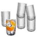 Altom Design Selena Стаканы для питья с рифлением, 430 мл, набор из 6 шт.